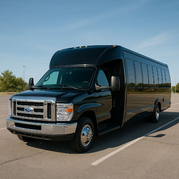 Conroe Coach Bus Service 18 Passenger Minibus