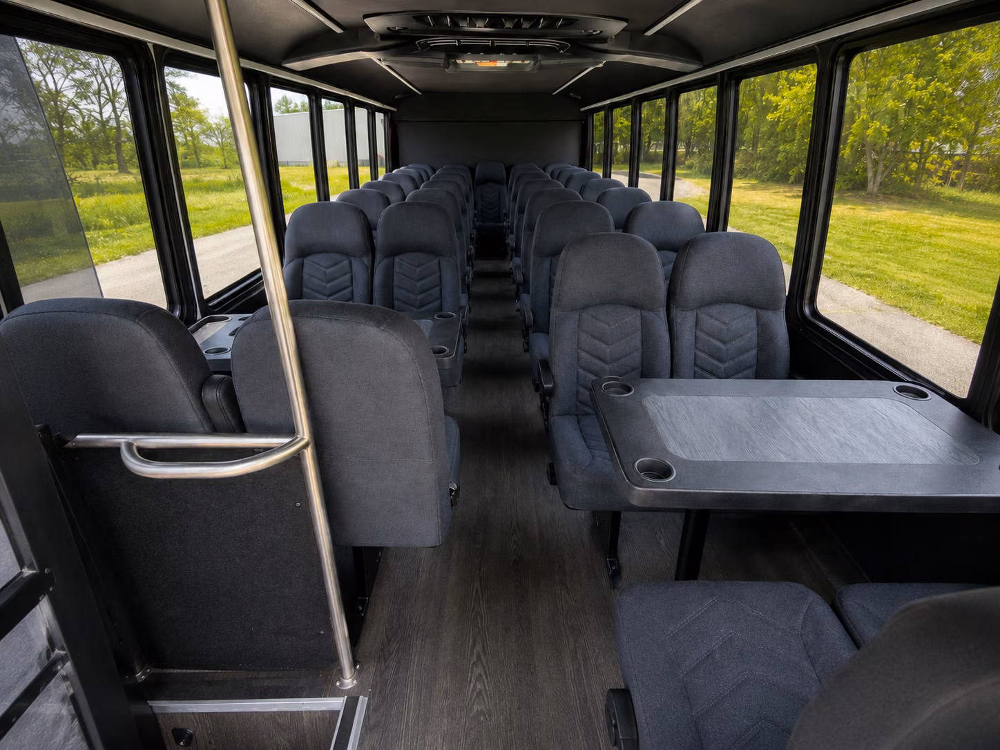 conroe 15 passenger minibus interior