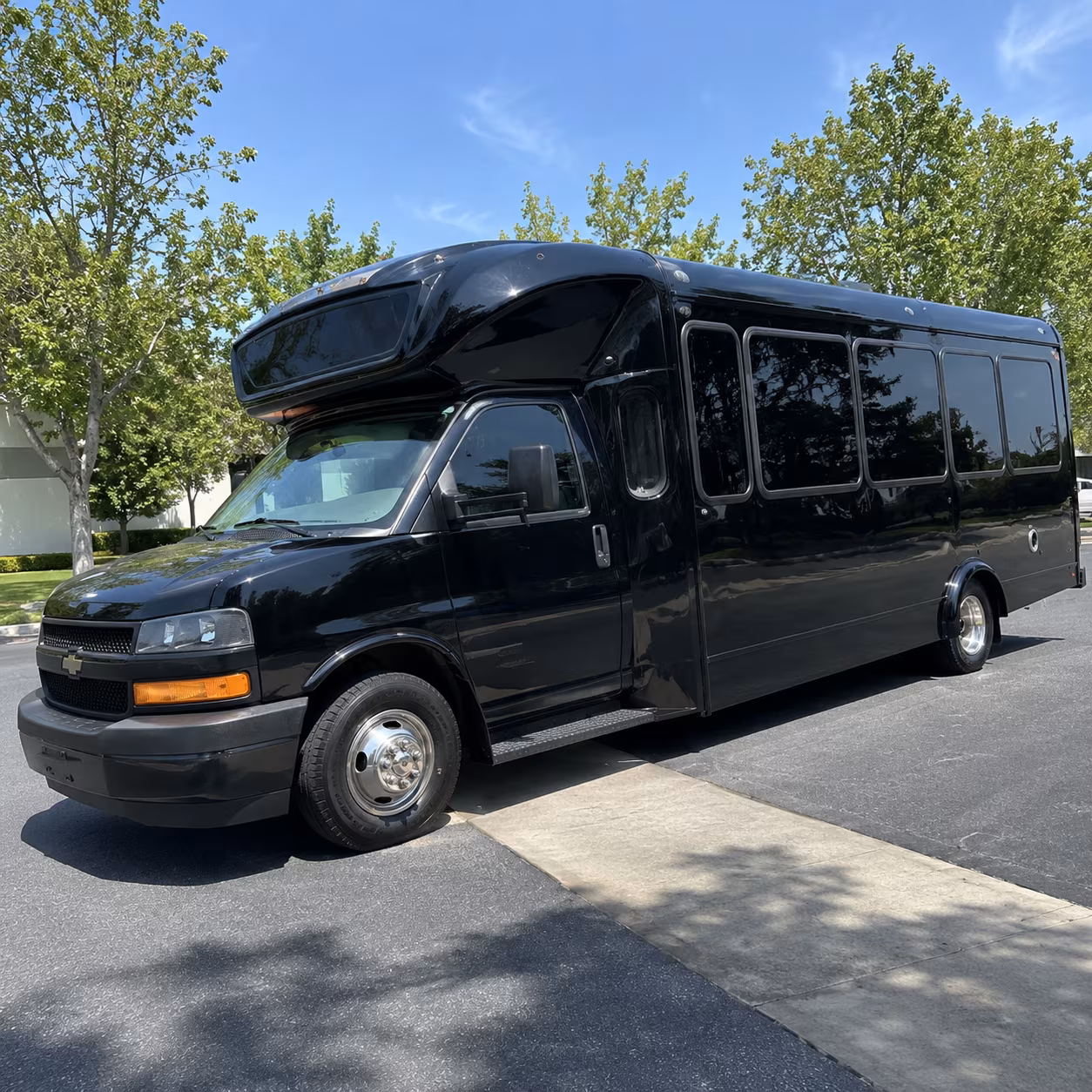 conroe 15 passenger party bus