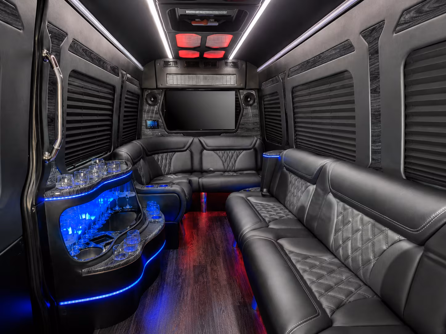 conroe 28 passenger party bus
