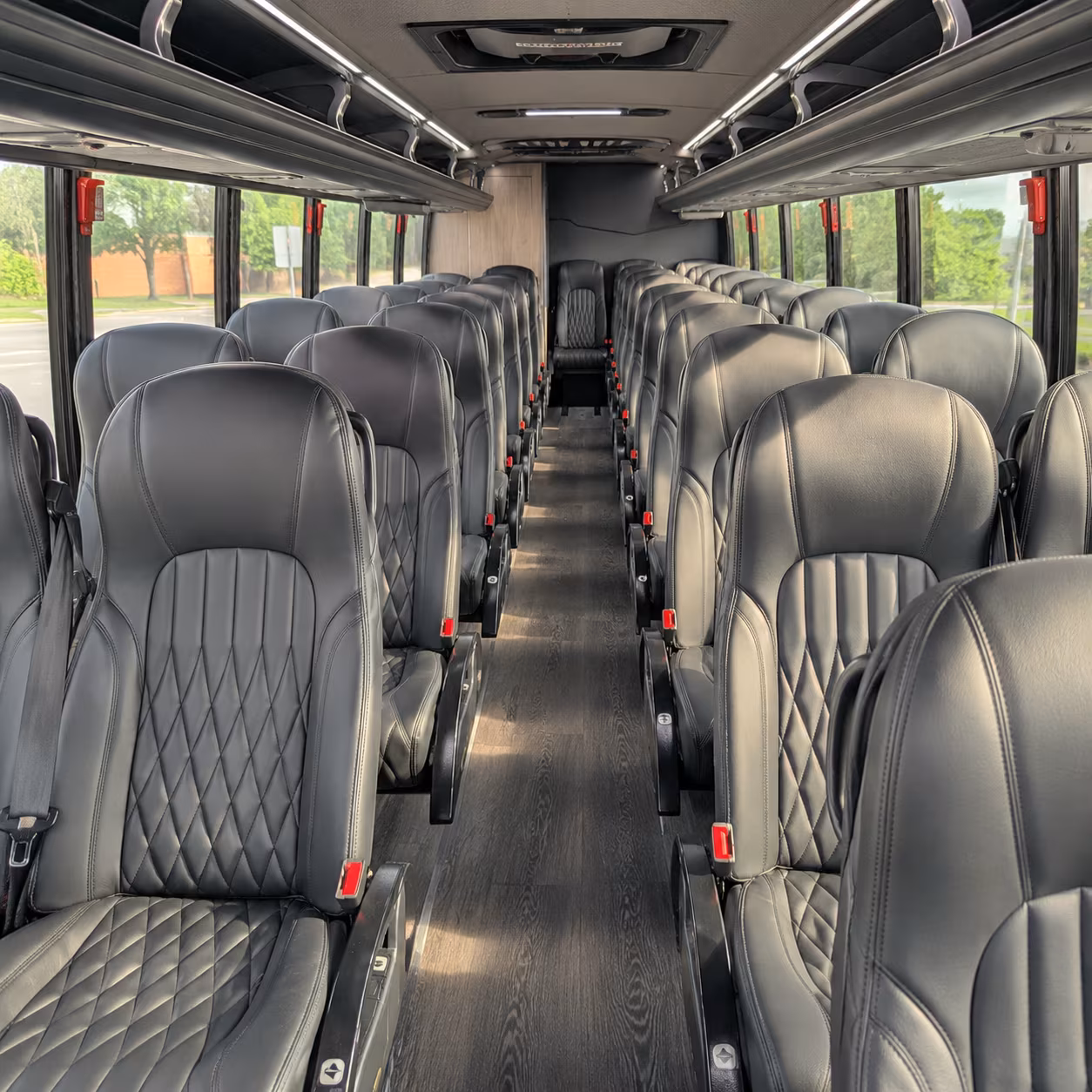 conroe 30 passenger minibus interior