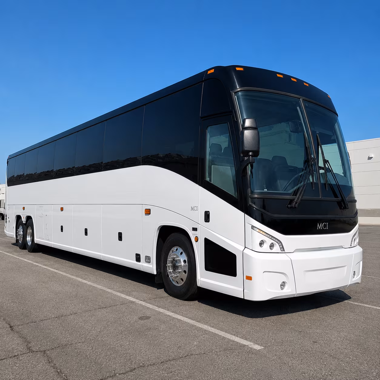 conroe 56 passenger charter bus