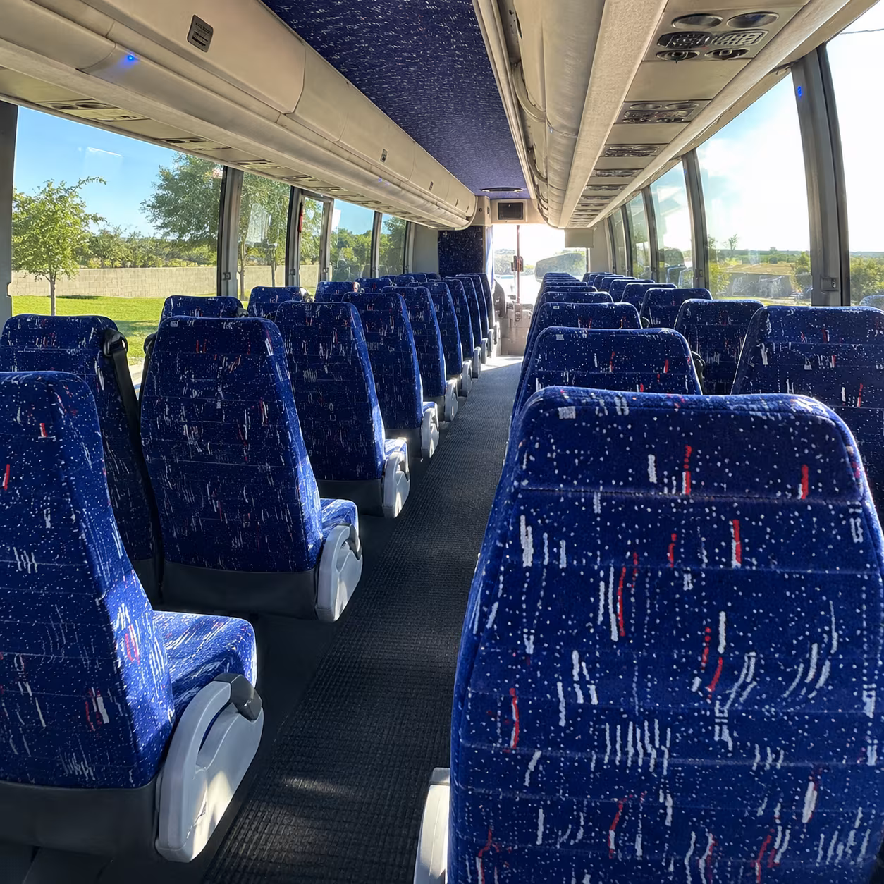 conroe bus rental service area