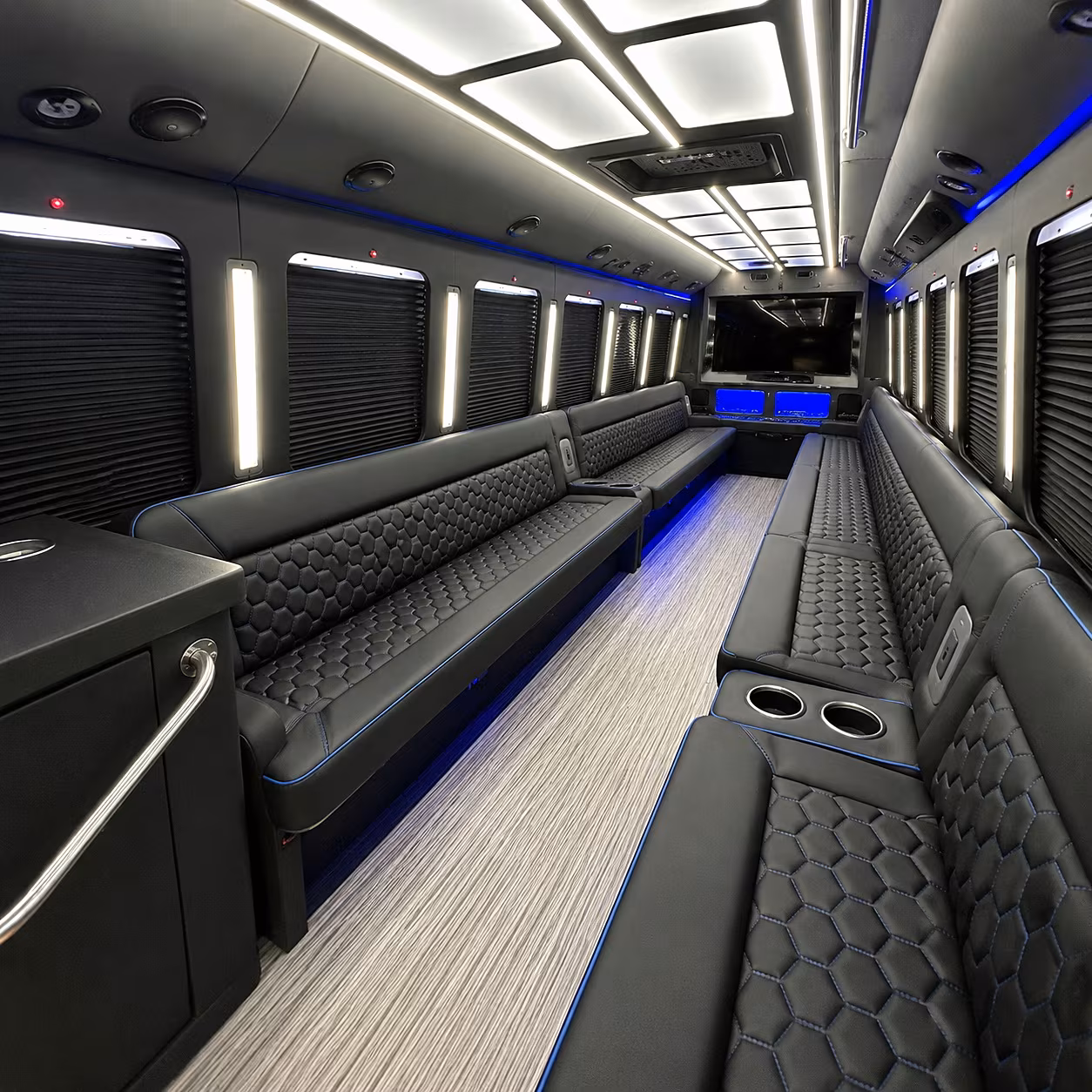 conroe concert party bus rental
