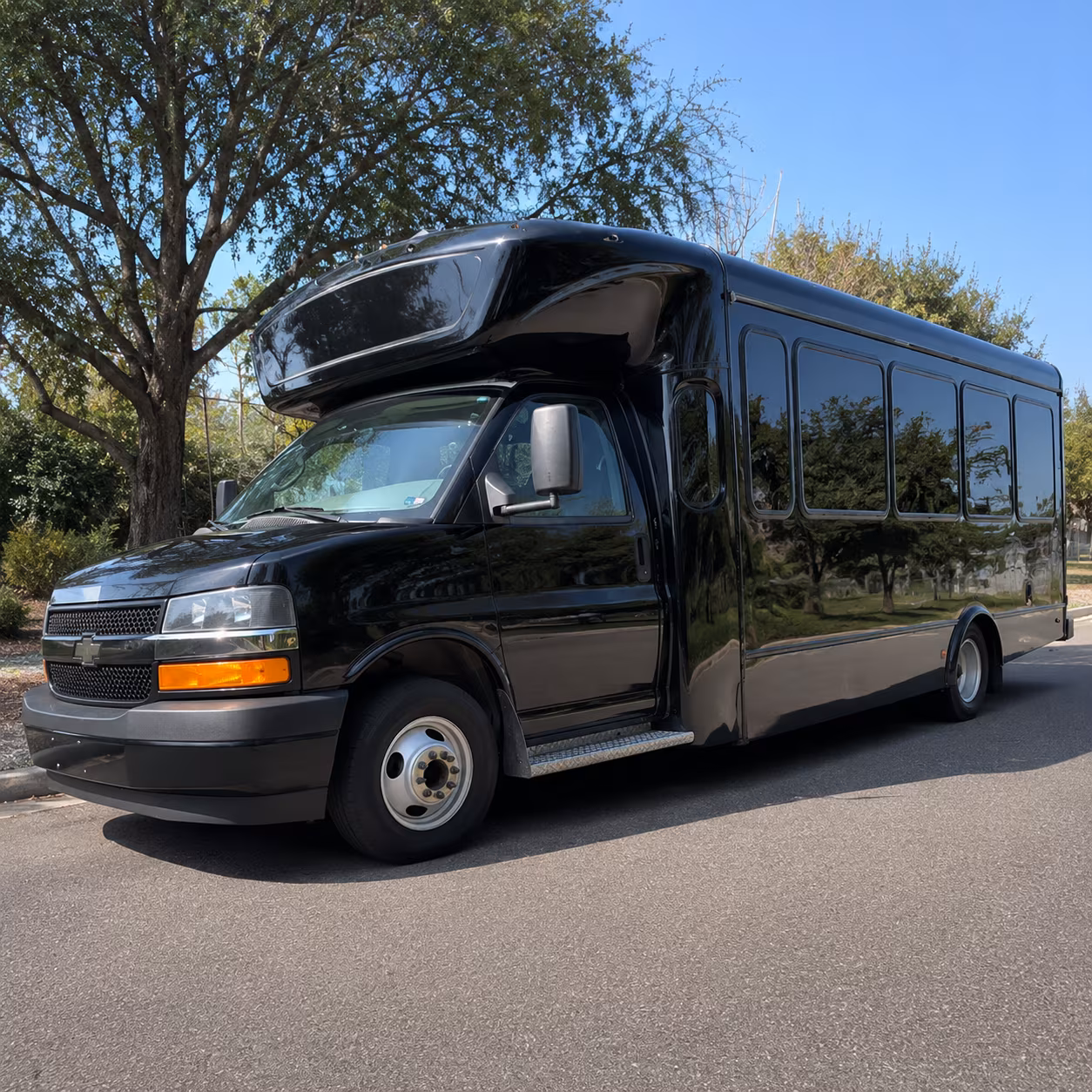 conroe corporate party bus rental