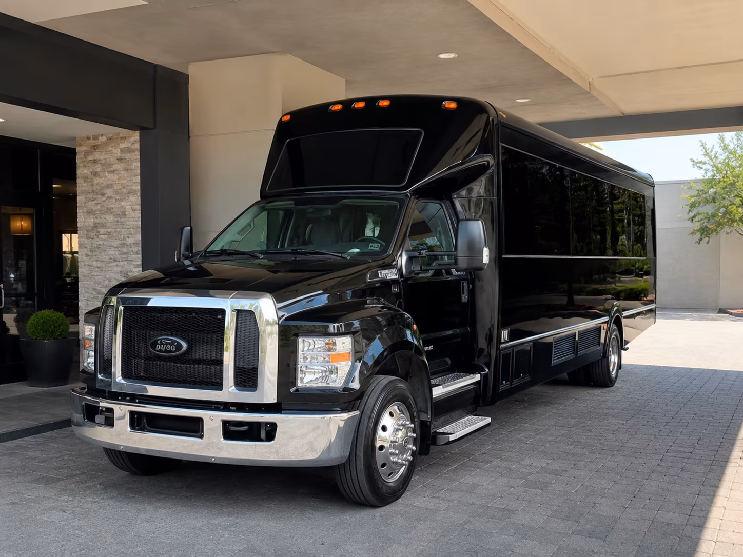conroe new years eve party bus rental