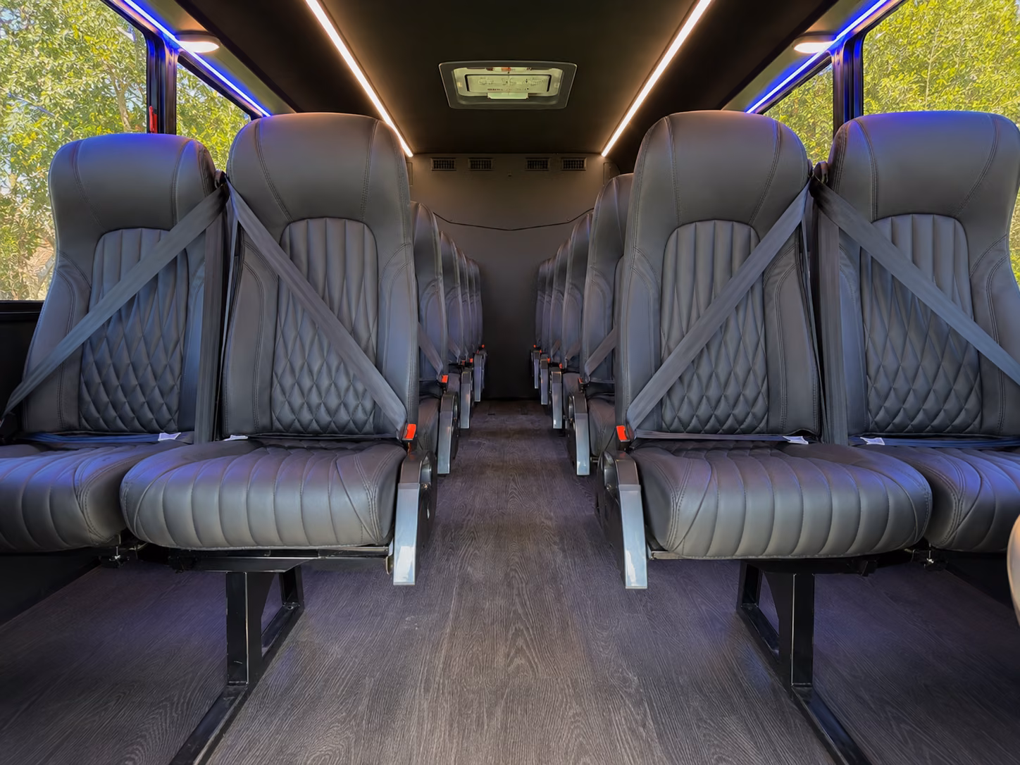 conroe private event transportation onboard seating
