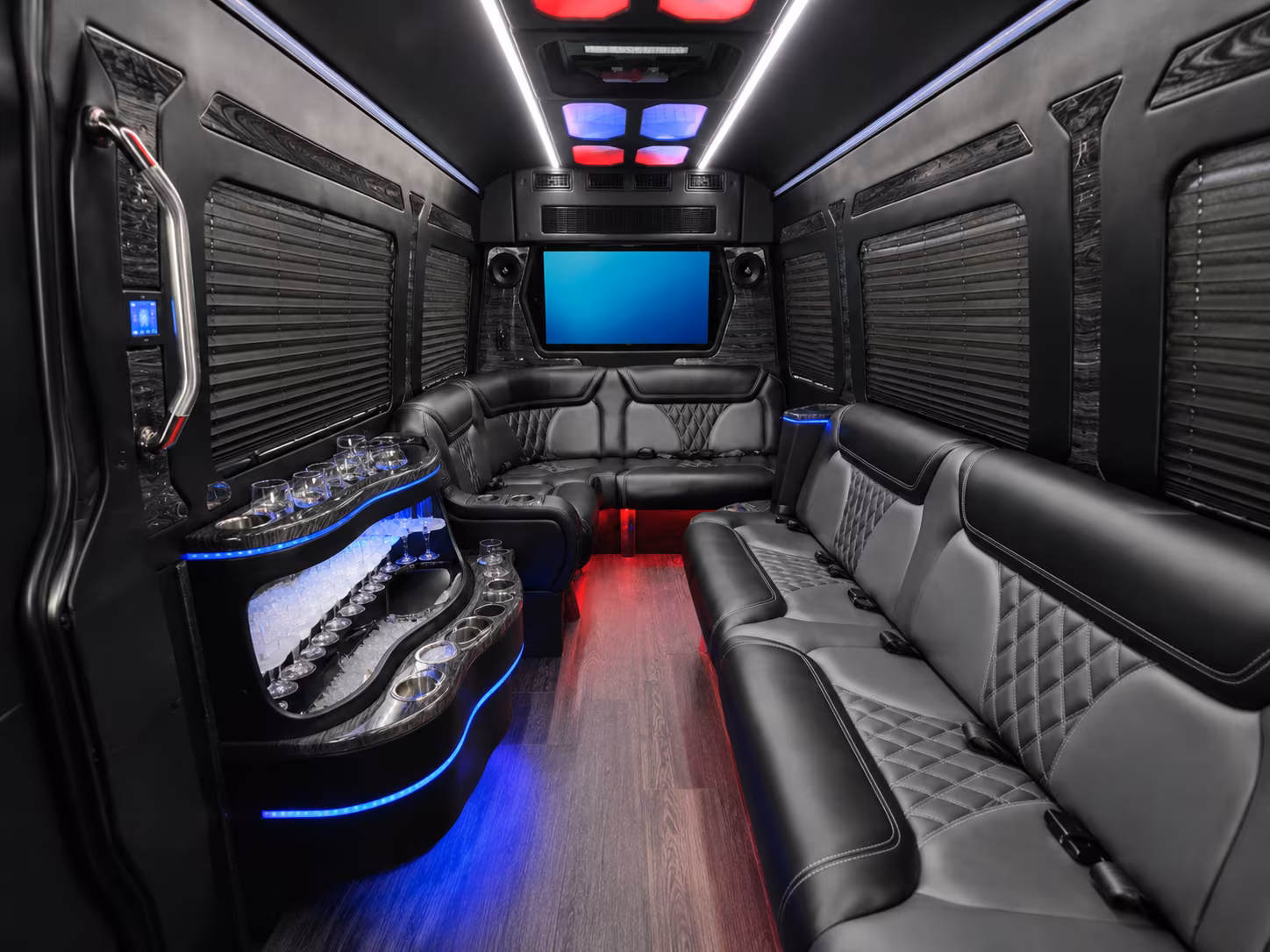 conroe prom transportation onboard seating