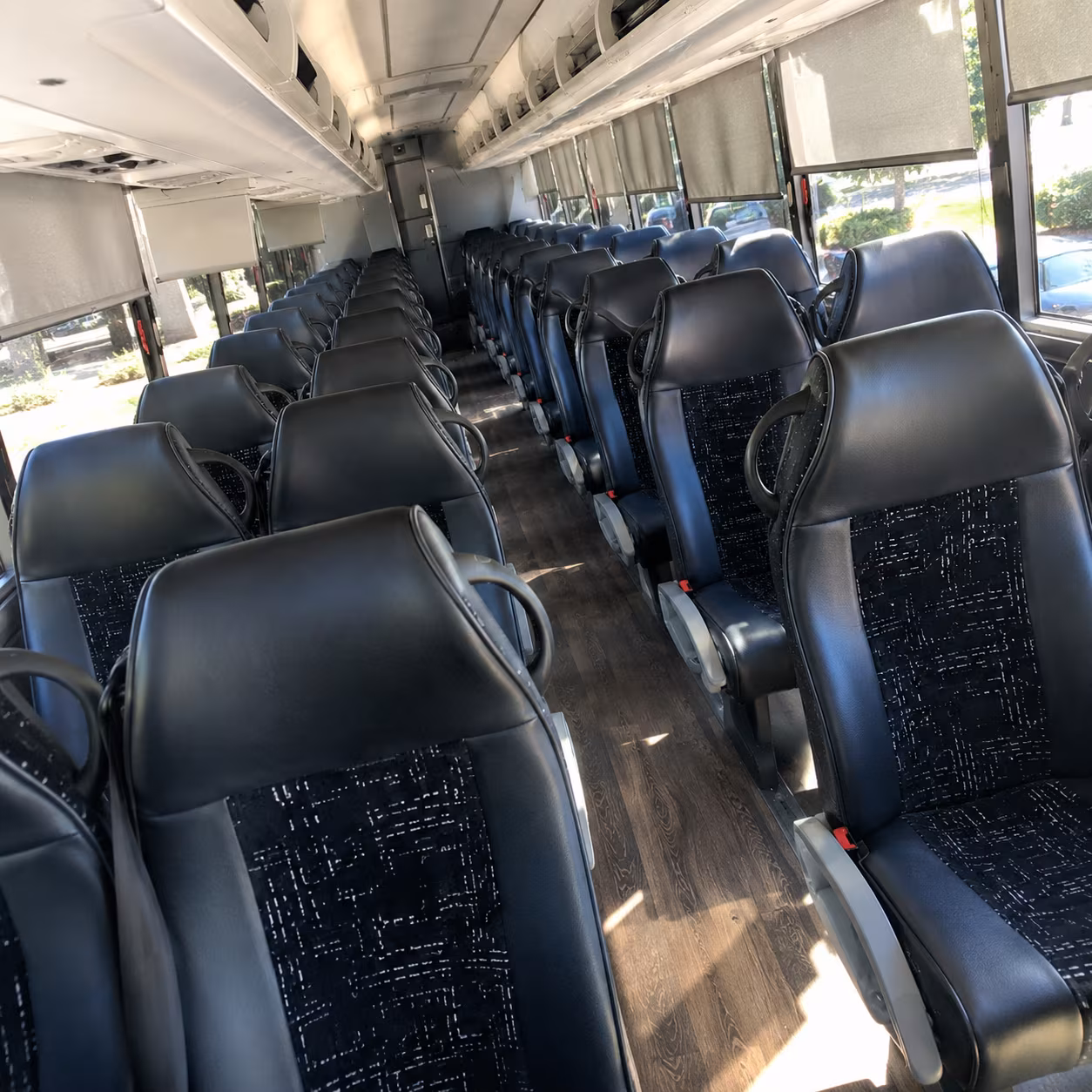 conroe religious group transportation onboard seating