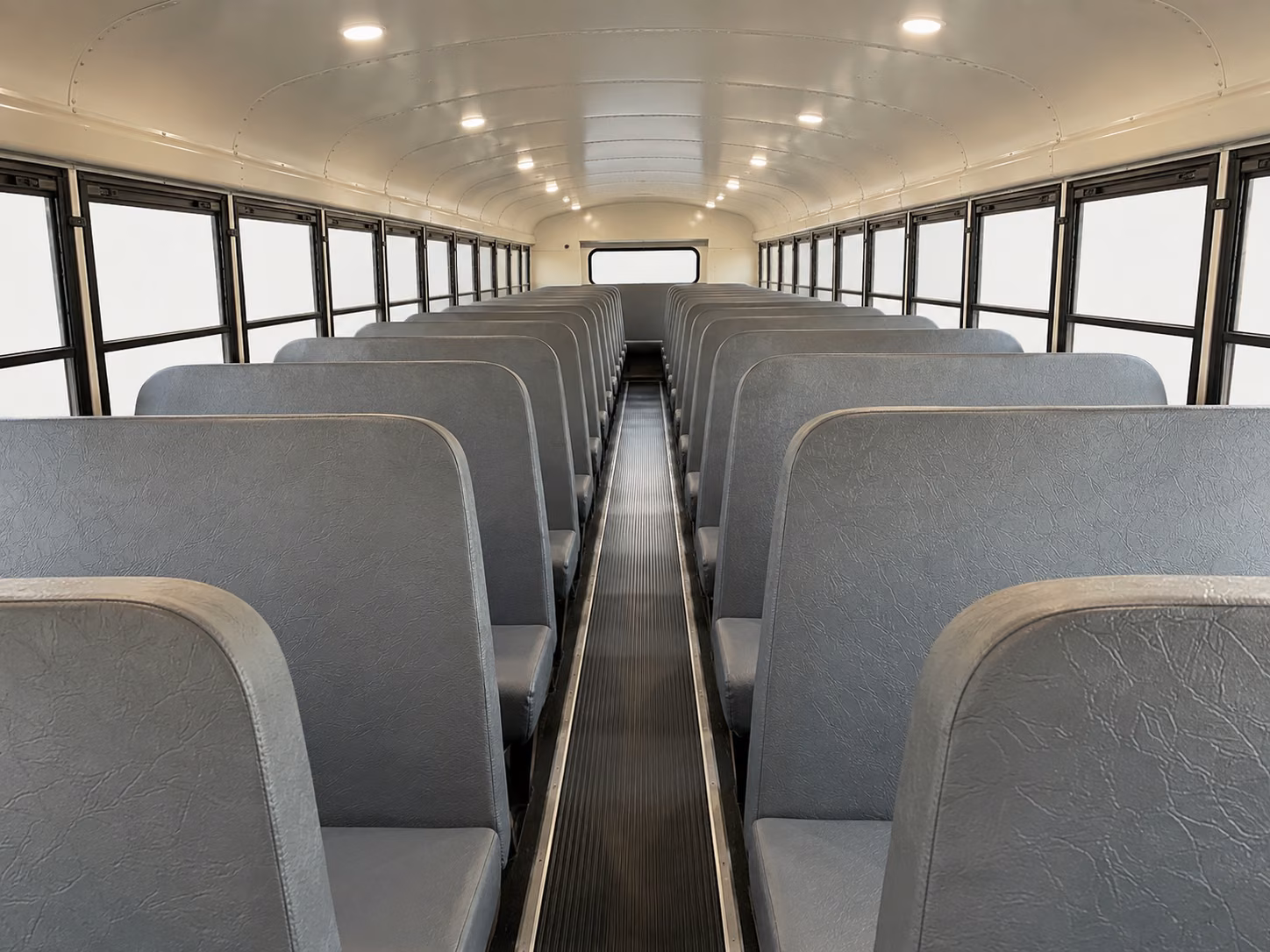 conroe school bus interior