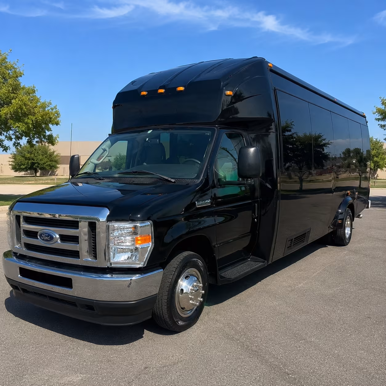 conroe wedding party bus rental