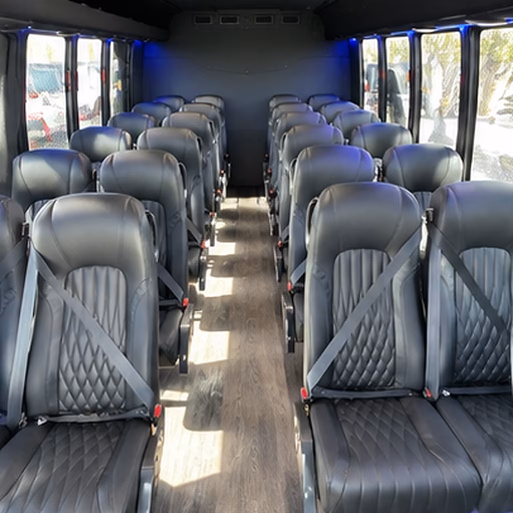 does the day of the week or the date change what a bus rental costs in conroe