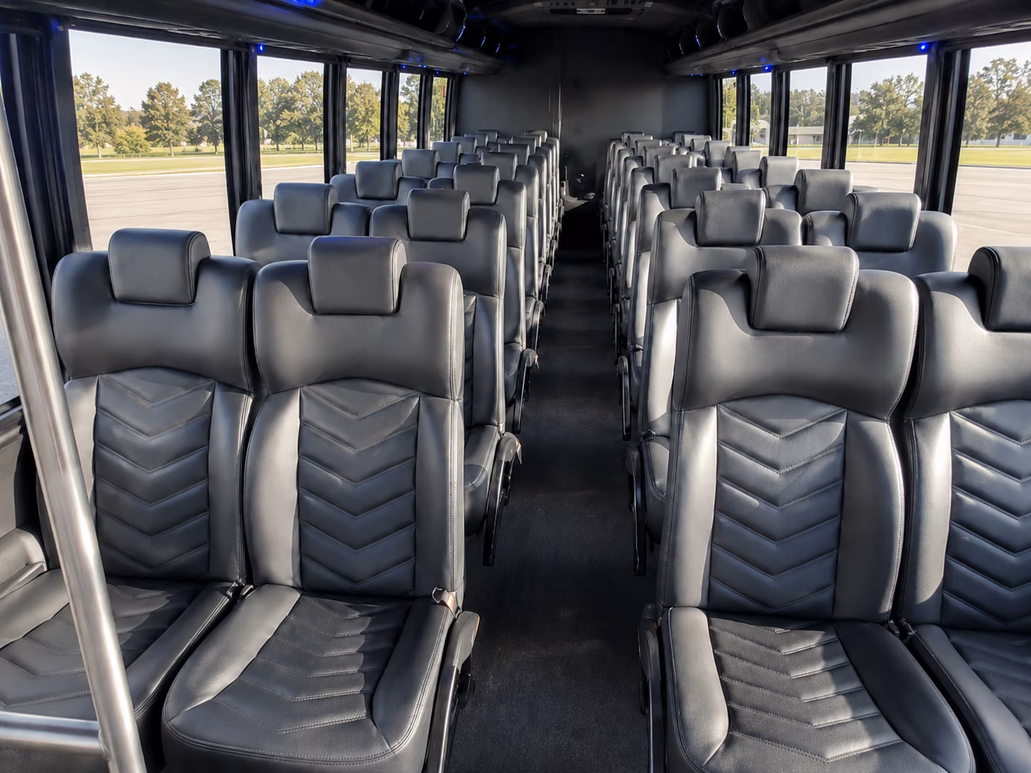 party buses for conroe bridal parties and wedding day getting ready runs